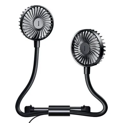 BASEUS Blustery Car Two-headed Fan 360 Degree Air Cooling 2 Speed Adjustable Vehicle Fan