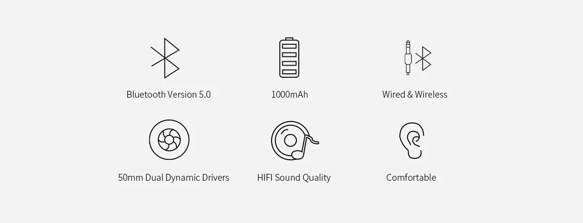 OneOdio Pro C wireless headphones product image