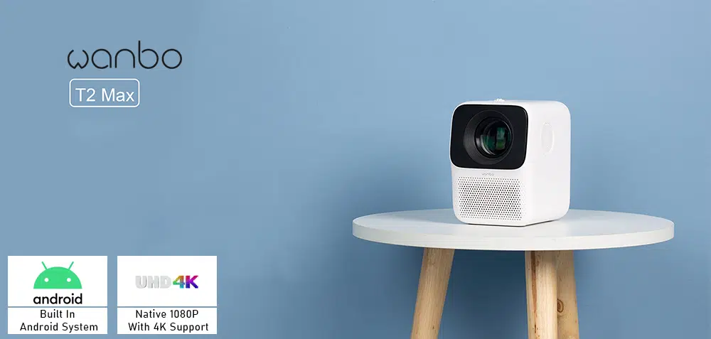 Xiaomi Wanbo T2 Max 1080P Full HD smart home theater projector