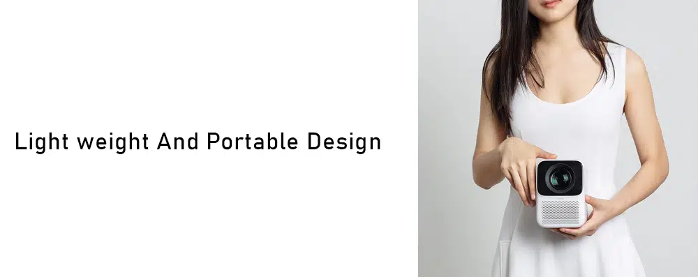 Portable Xiaomi Wanbo T2 Max Android projector for home cinema