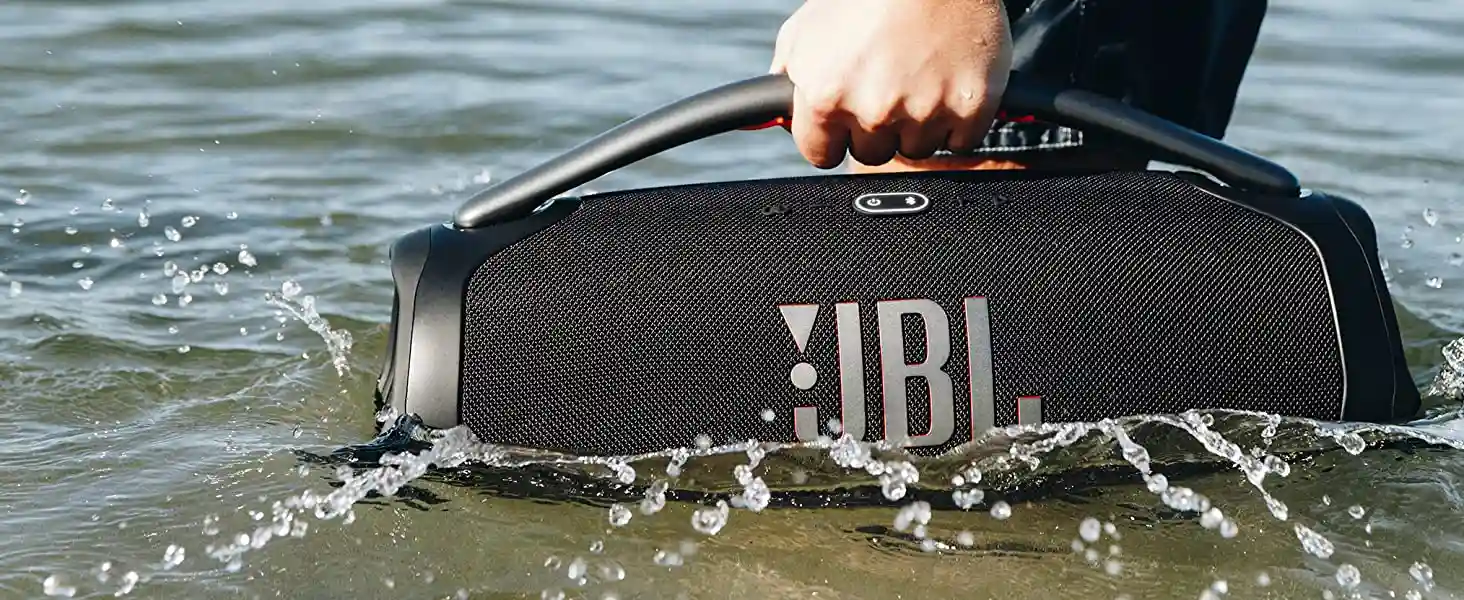 JBL Boombox 3 with IP67 waterproof and dustproof rating