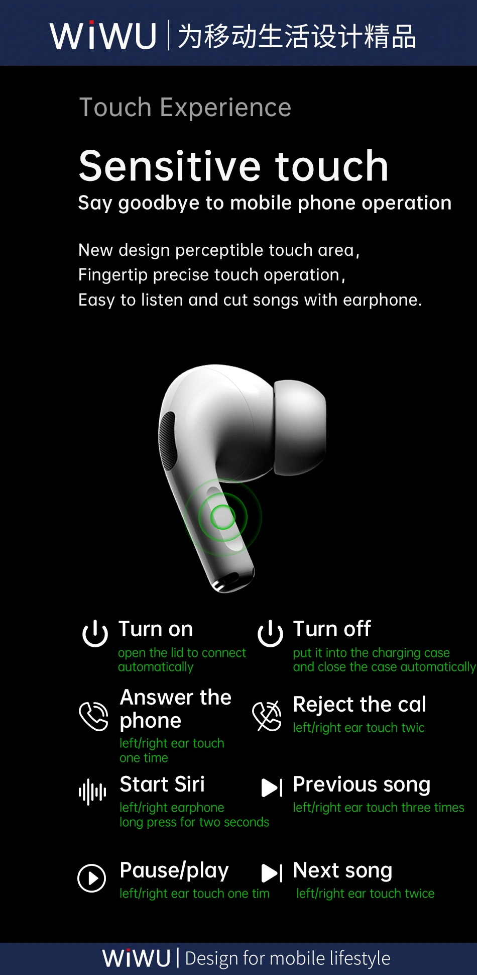 WiWU Airbuds Pro 2