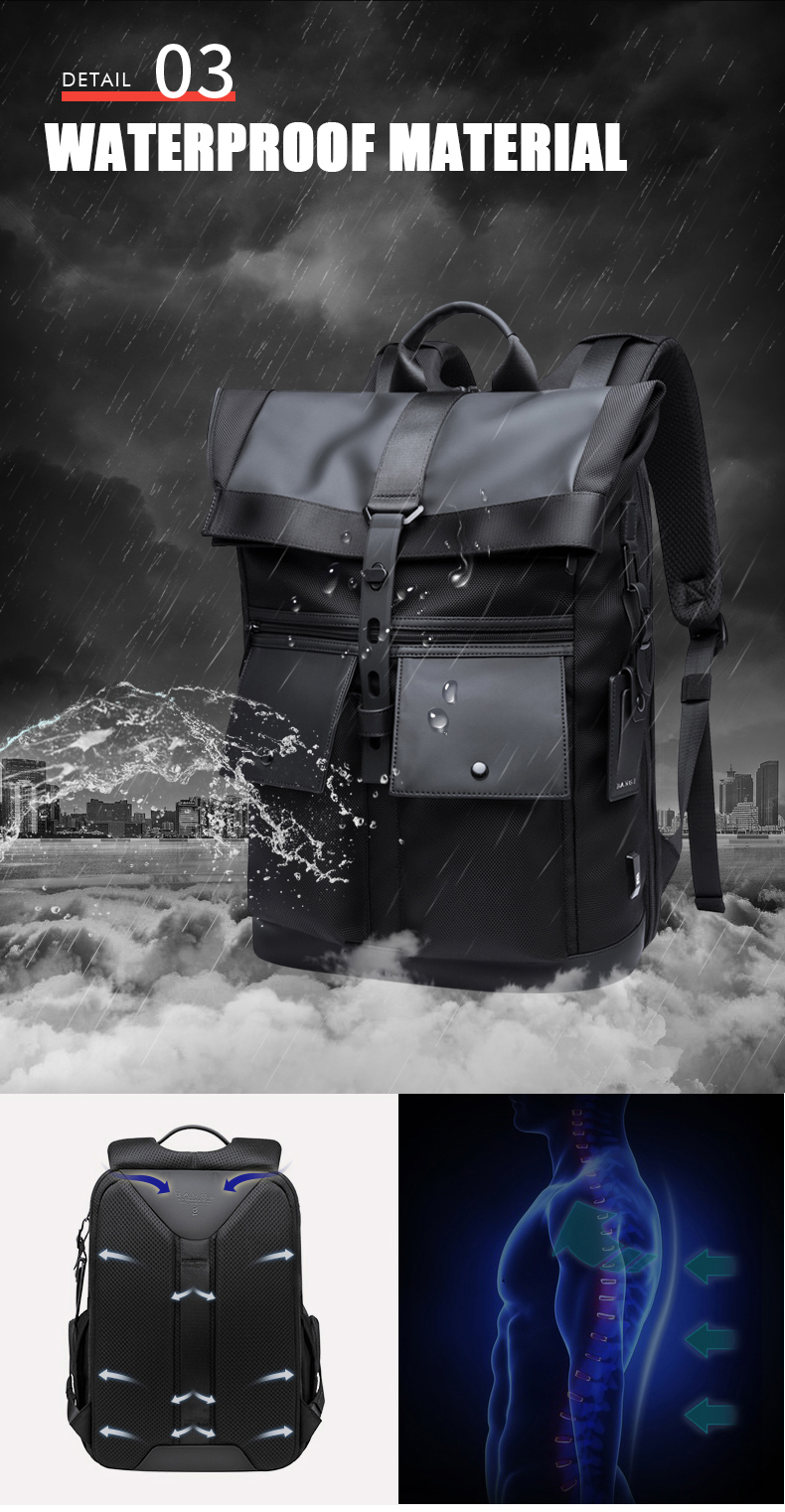 BANGE G65 Anti-theft City Travel Backpack