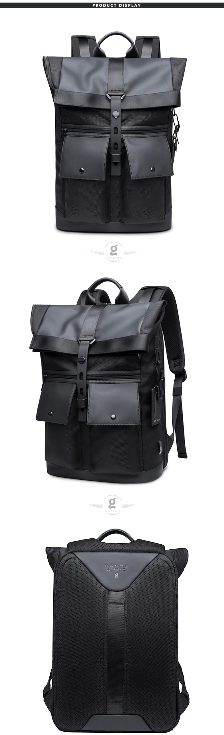 BANGE G65 Anti-theft City Travel Backpack