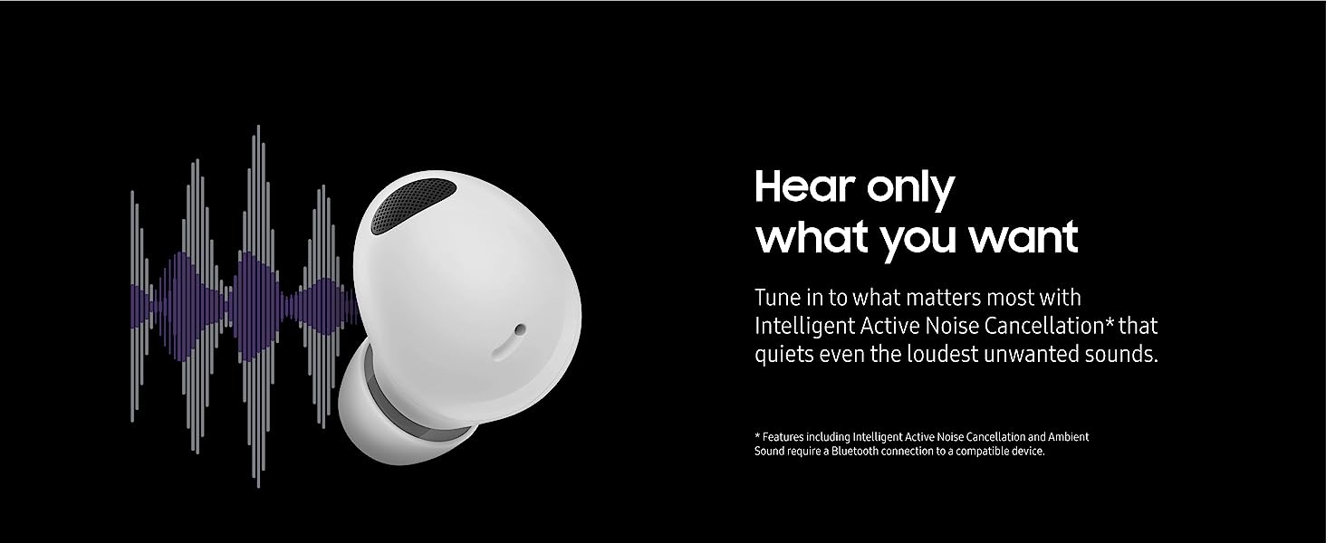 SAMSUNG Galaxy Buds2 Pro Active Noise Cancellation 