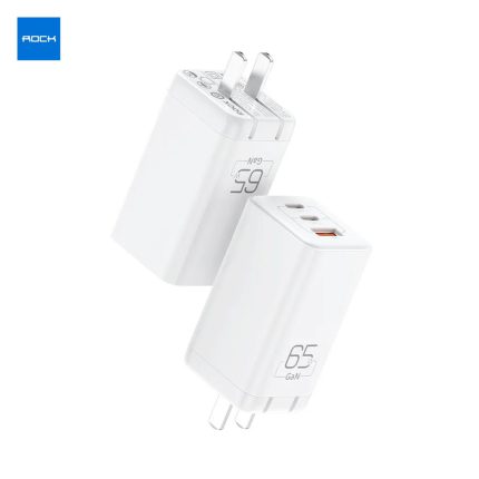 ROCK T60 GaN PD65W Travel Charger