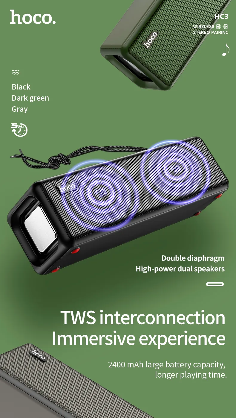 Hoco HC3 Sports Wireless Speaker