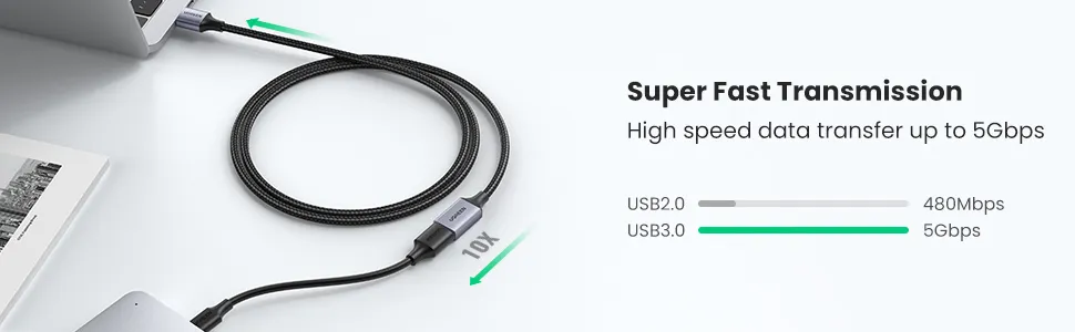 Ugreeen USB 3.0 Extension Cable 10497