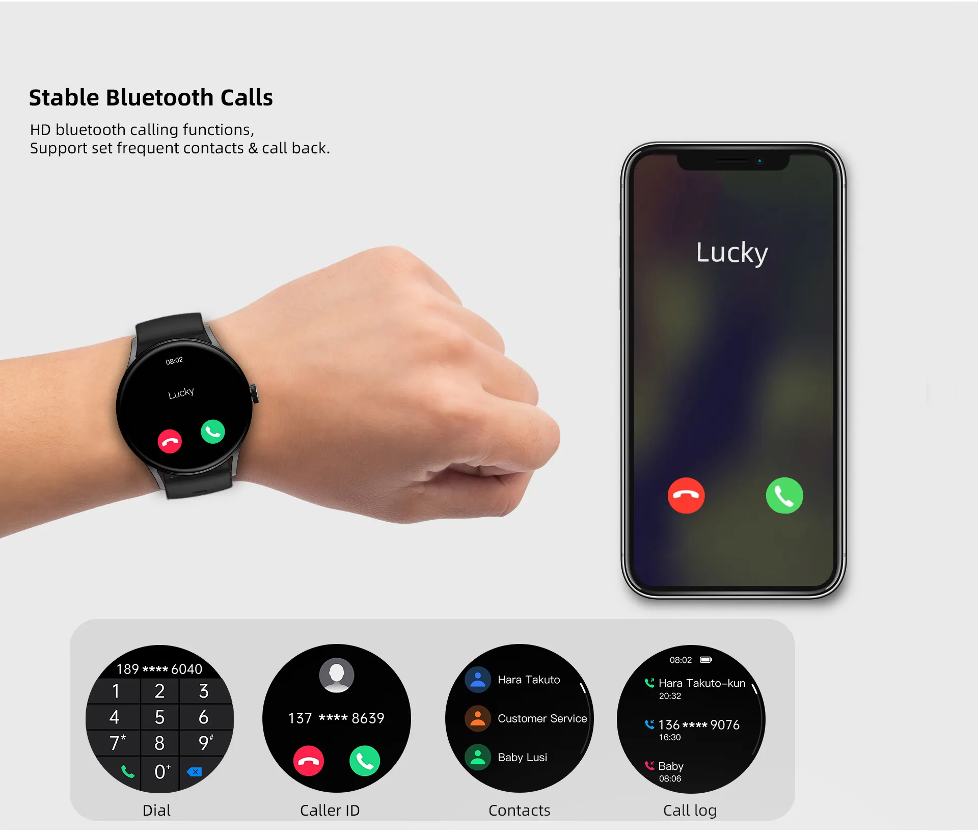 imilab imiki TG1 Bluetooth Calling Smart Watch