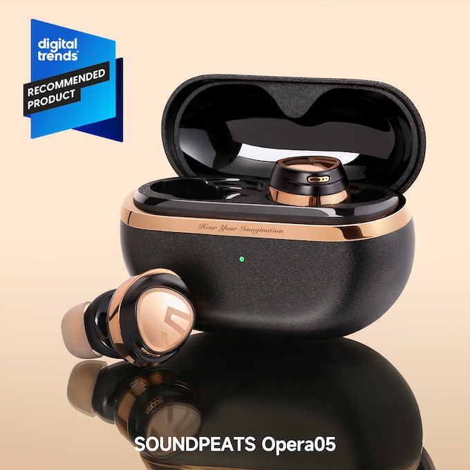 SOUNDPEATS Opera - Wireless Earbuds with Hi-Fi Audio