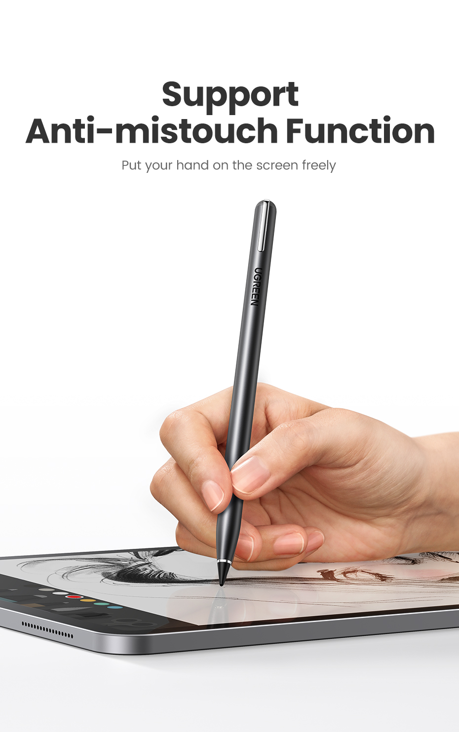 Ugreen Smart Stylus Pen for iPad LP221