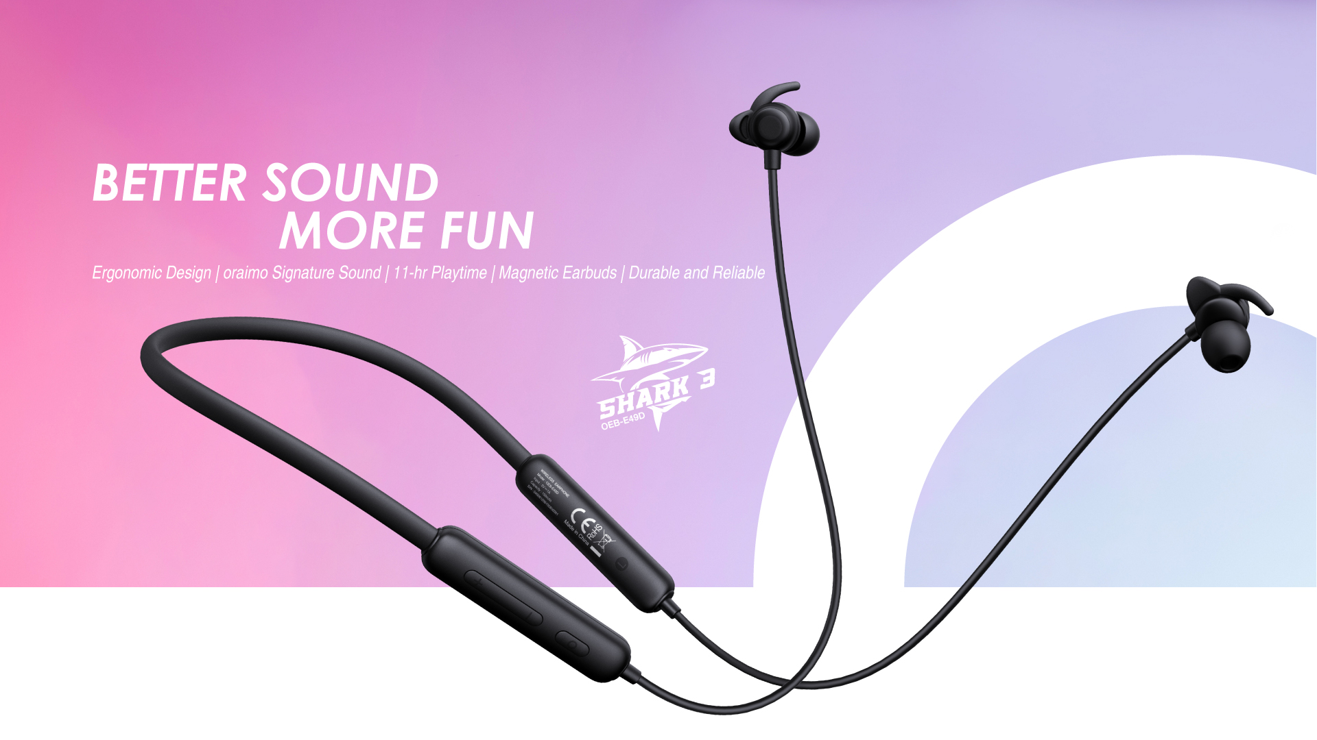 Oraimo Shark 3 Neckband