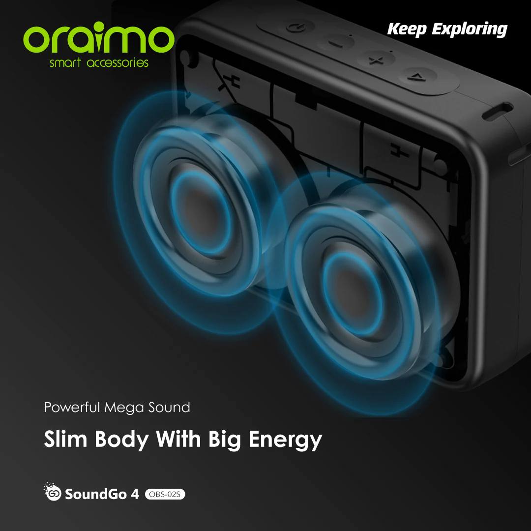 oraimo SoundGo 4 Ultra-portable Speaker OBS-02S