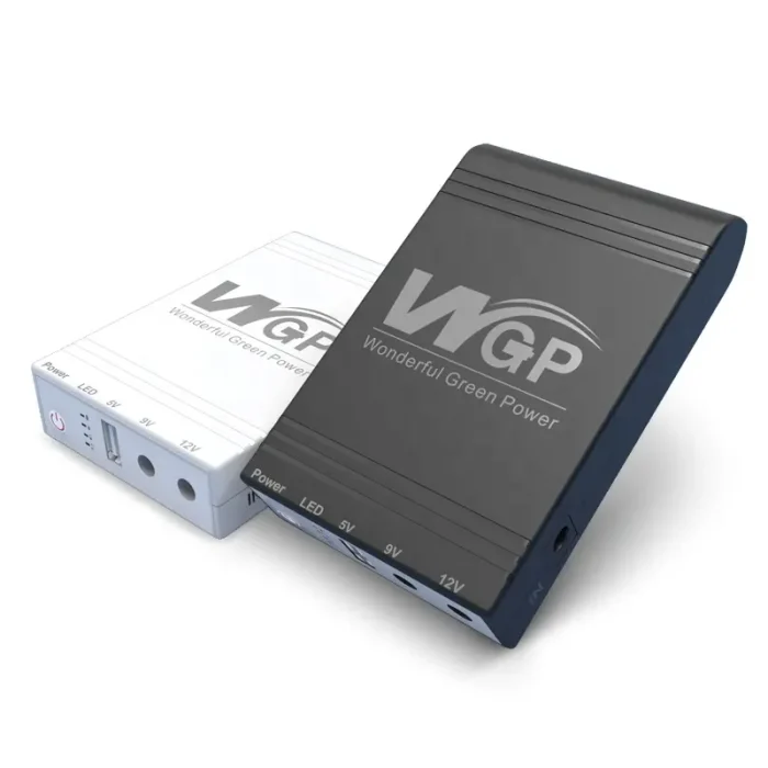 WGP Mini UPS for wifi router 8hrs power backup 5+12+12 Volts 3 Output 