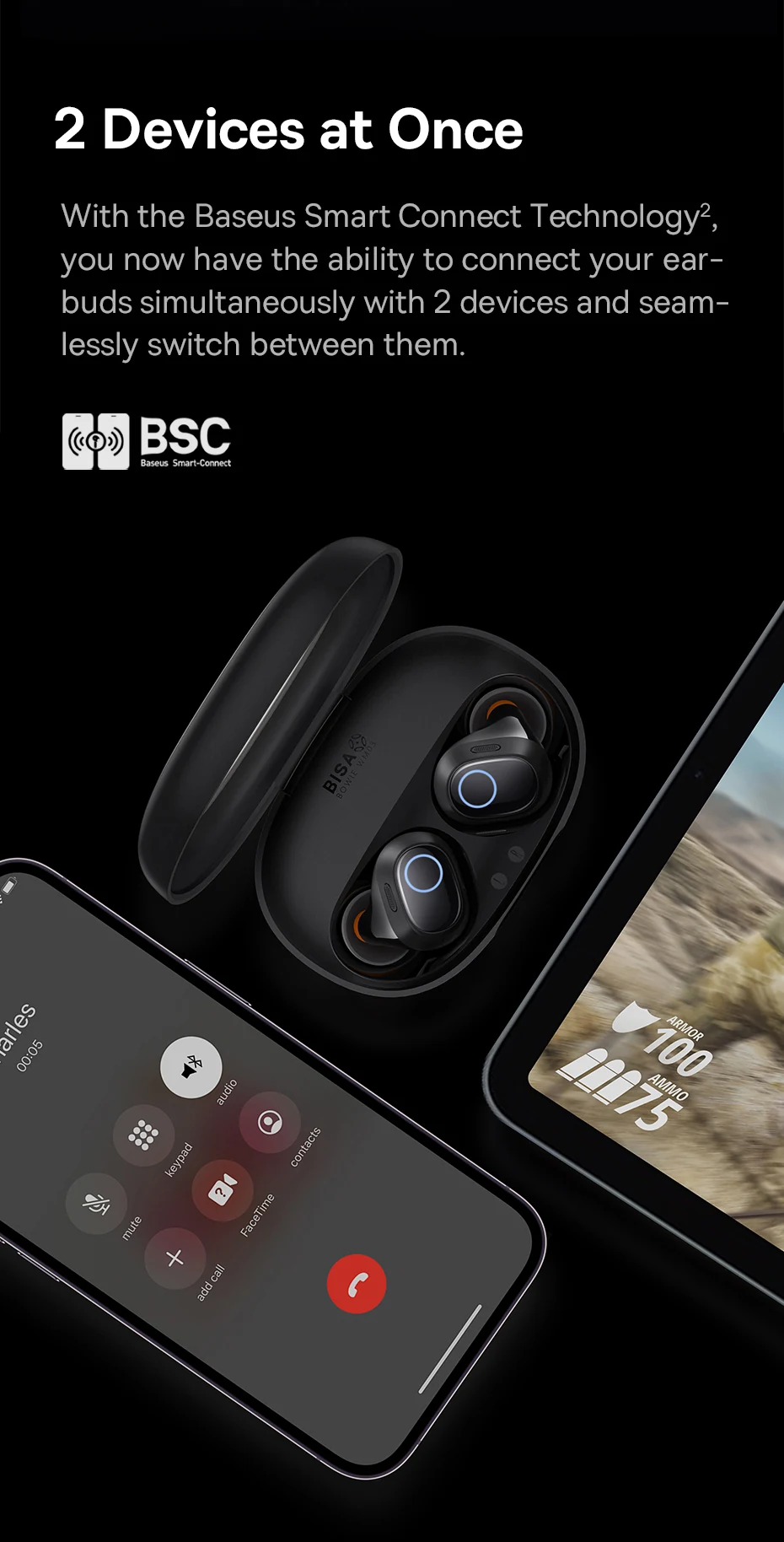 Baseus Bowie WM03 Wireless Earphones