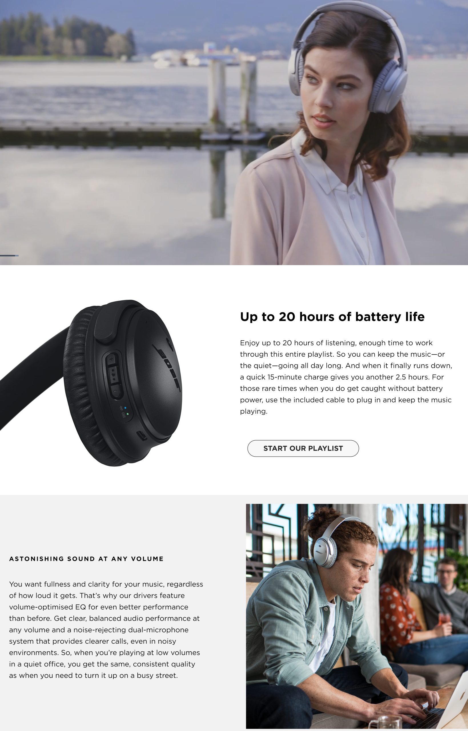 Bose QuietComfort 35 II Wireless Headphones Noise Cancelling with Alexa Voice Control