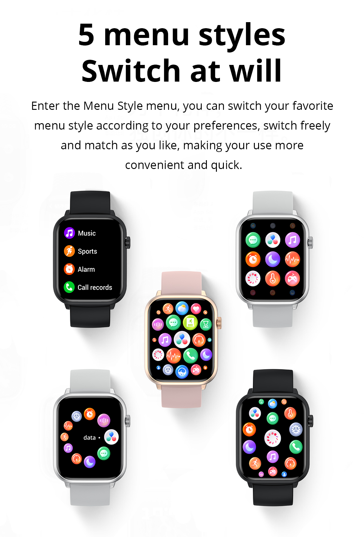 COLMi C80 Smartwatch AMOLED Screen Always On Display