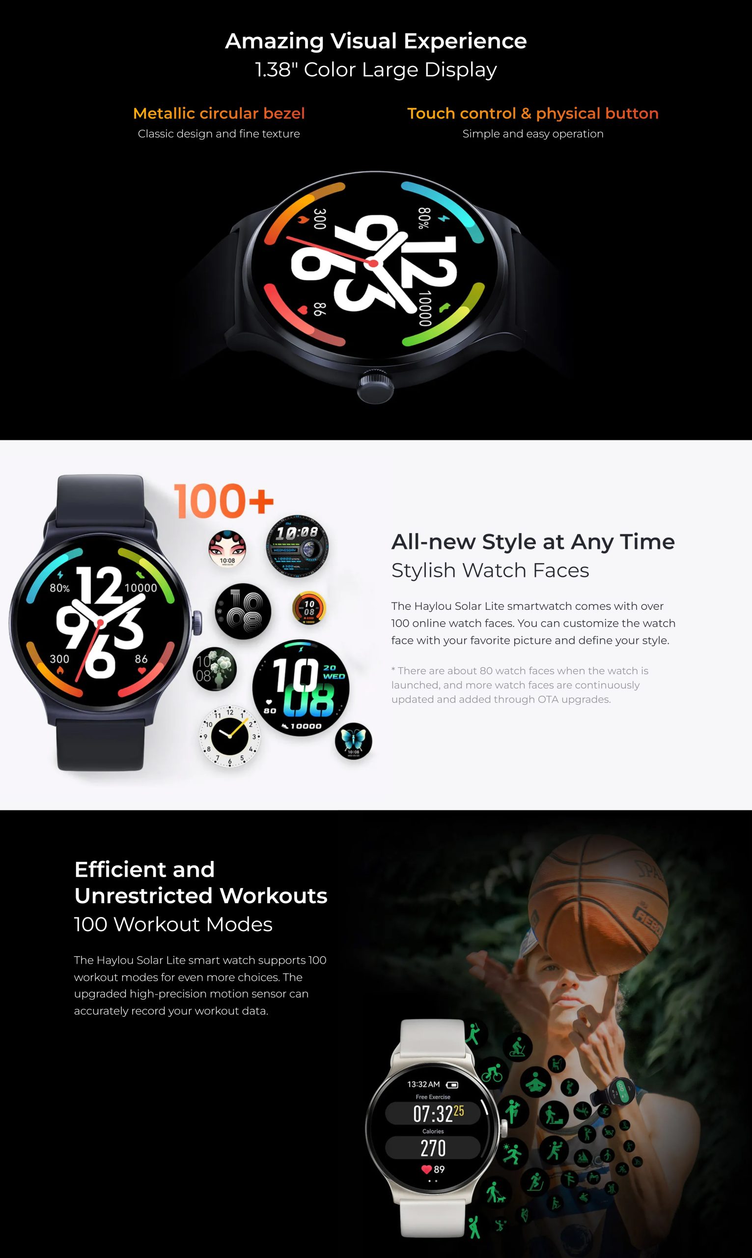 Haylou Solar Lite Smart Watch