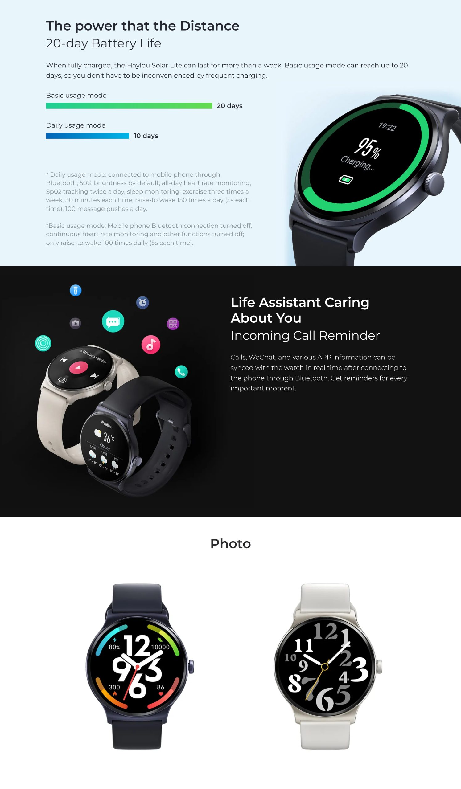 Haylou Solar Lite Smart Watch