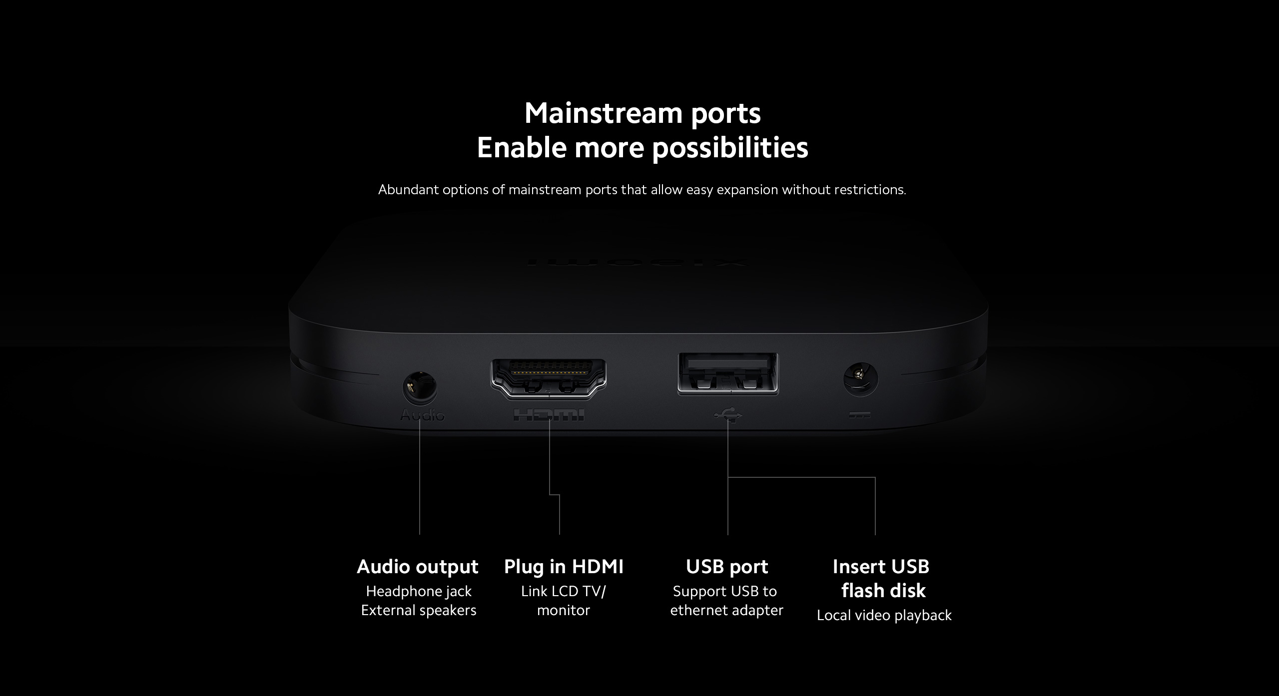 Xiaomi TV Box S 2nd Gen 4K Ultra HD Streaming Media Player