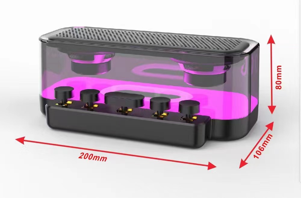 Z6 Dual Speaker RGB Subwoofer HiFi LED PC game portable speaker