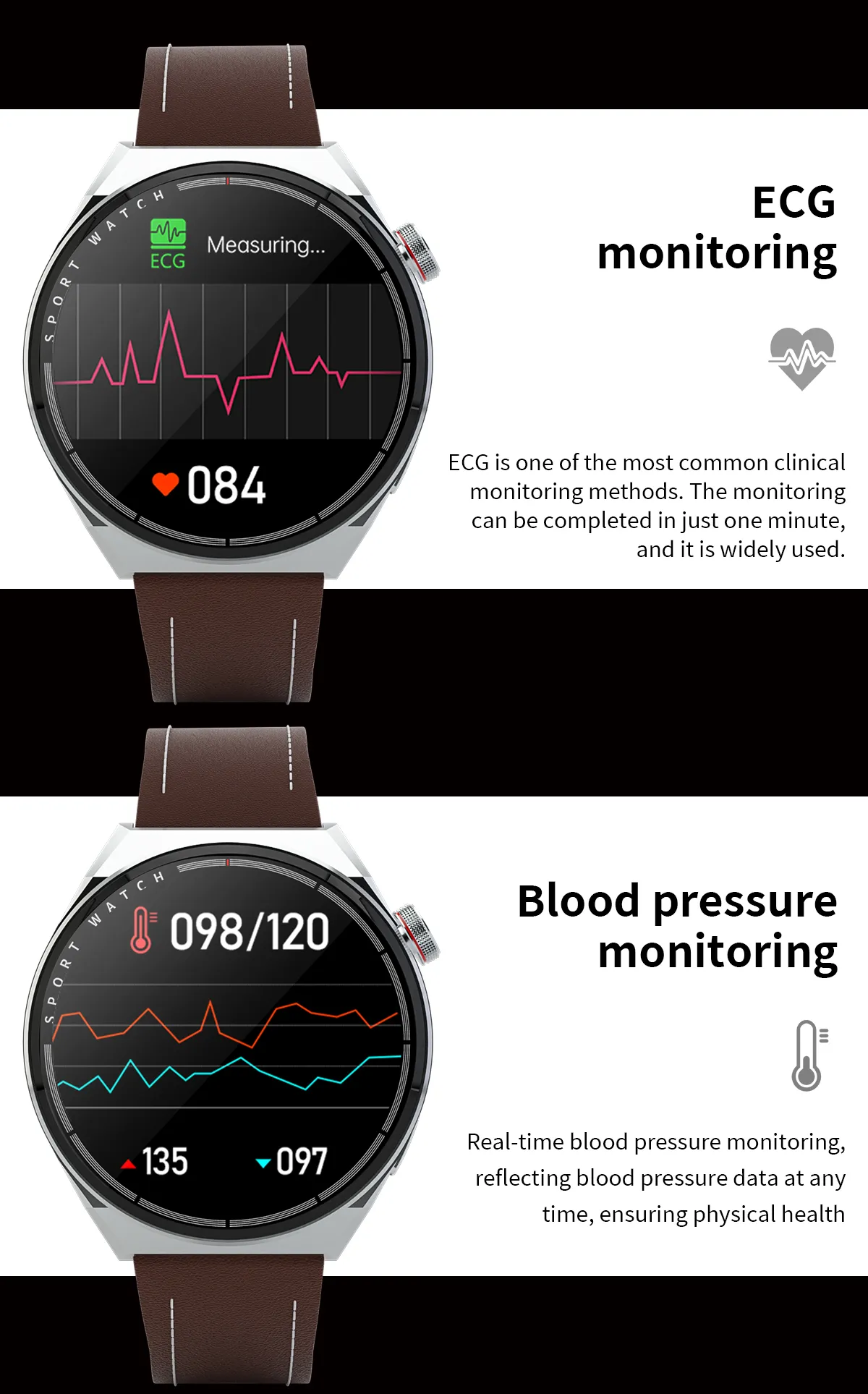 Zordai ZD3 Plus Smart Watch Dual Strap