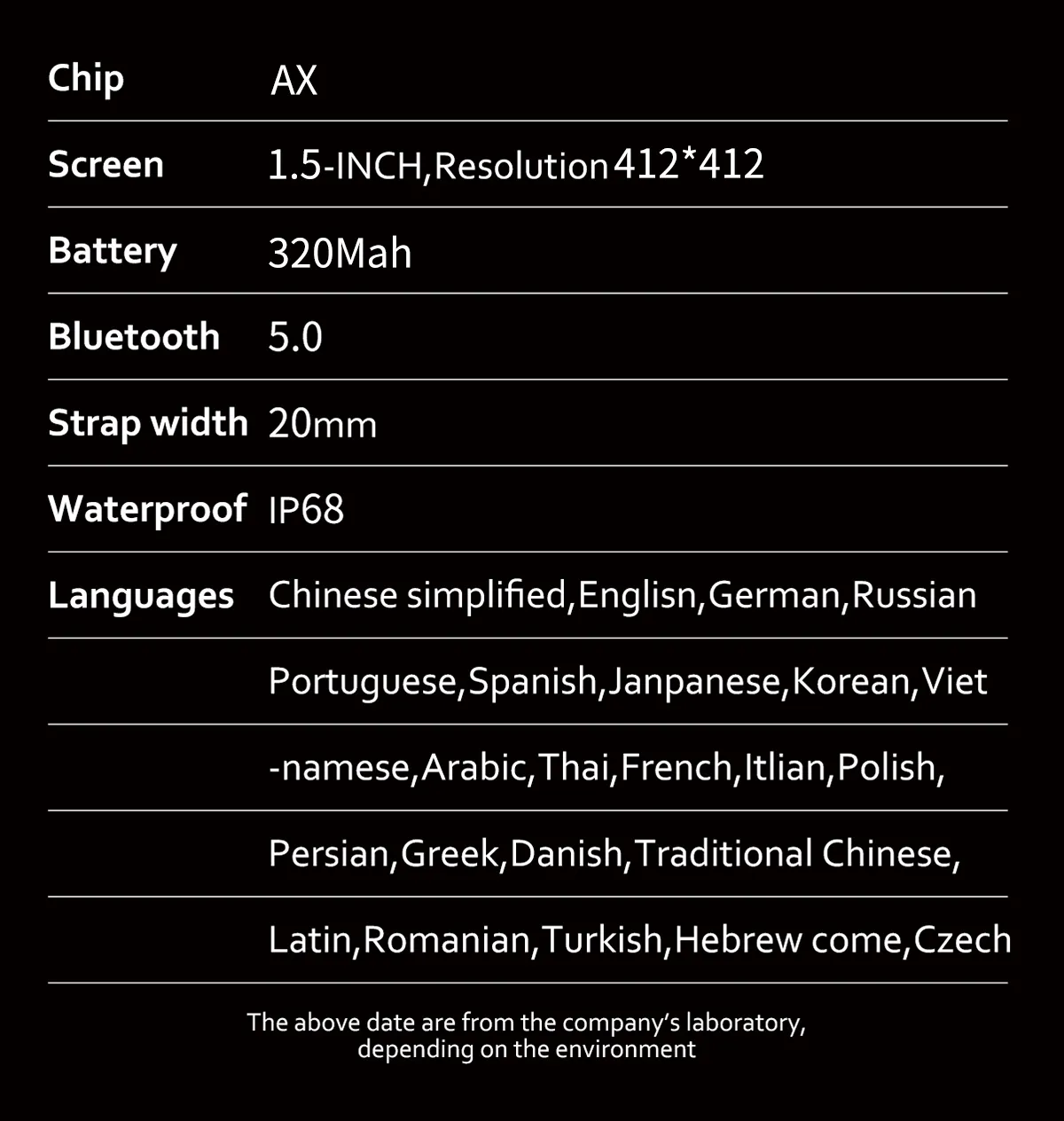 Zordai ZD3 Plus Smart Watch Dual Strap