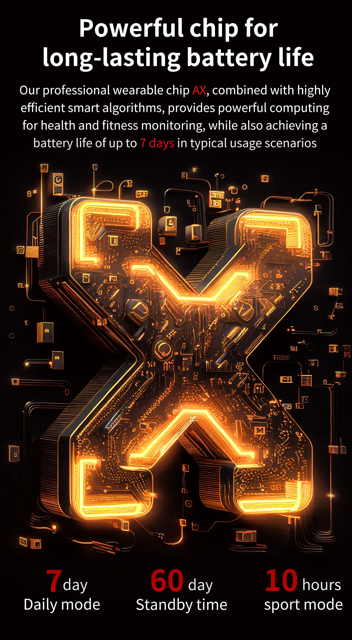 Zordai ZD3 Plus Smart Watch Dual Strap