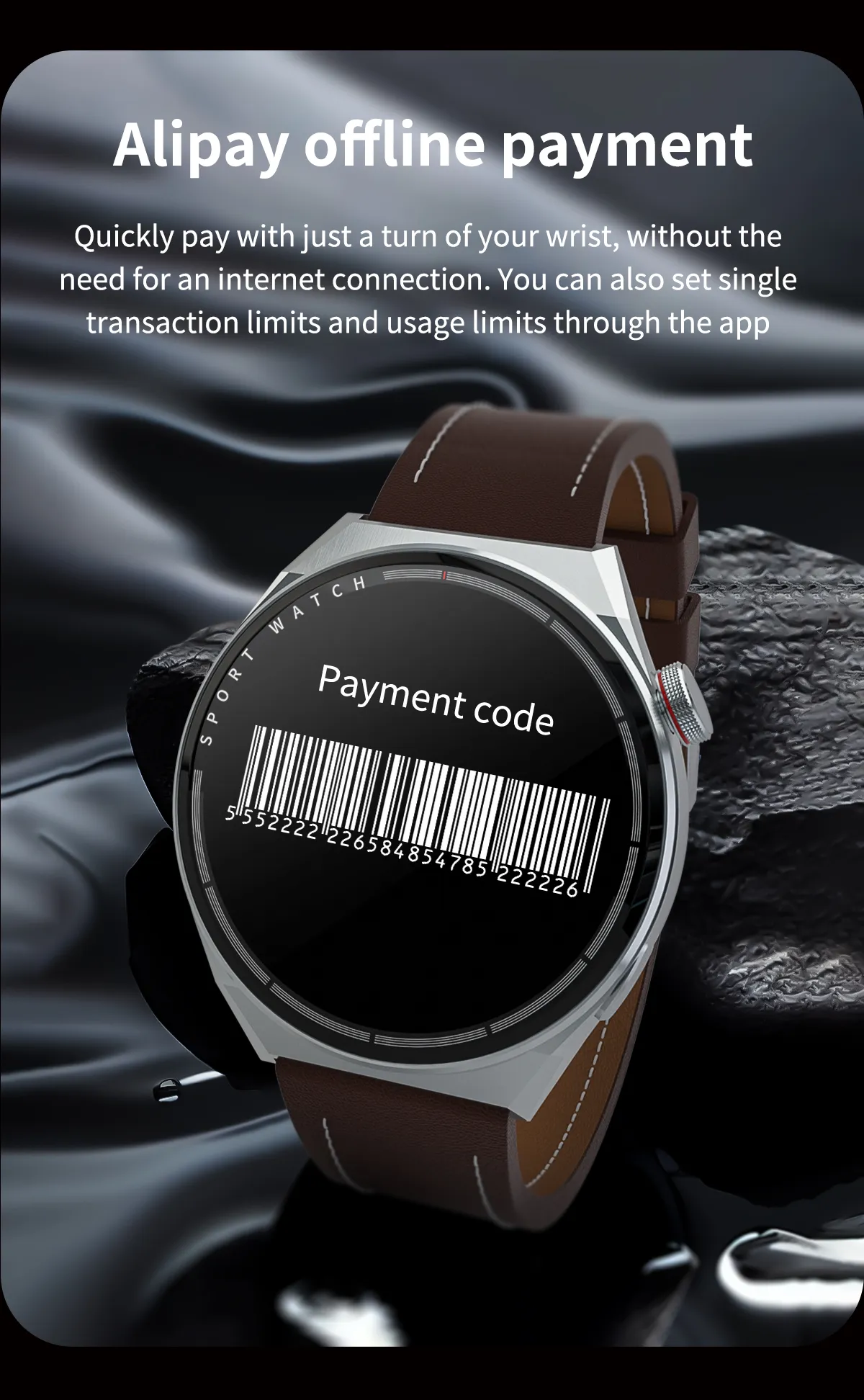 Zordai ZD3 Plus Smart Watch Dual Strap