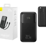 Baseus 22.5w Comet Series Dual Cable 1000mAh Power Bank