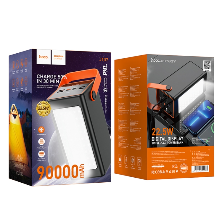 hoco J107 22.5W 90000mAh Fully Compatible Power Bank