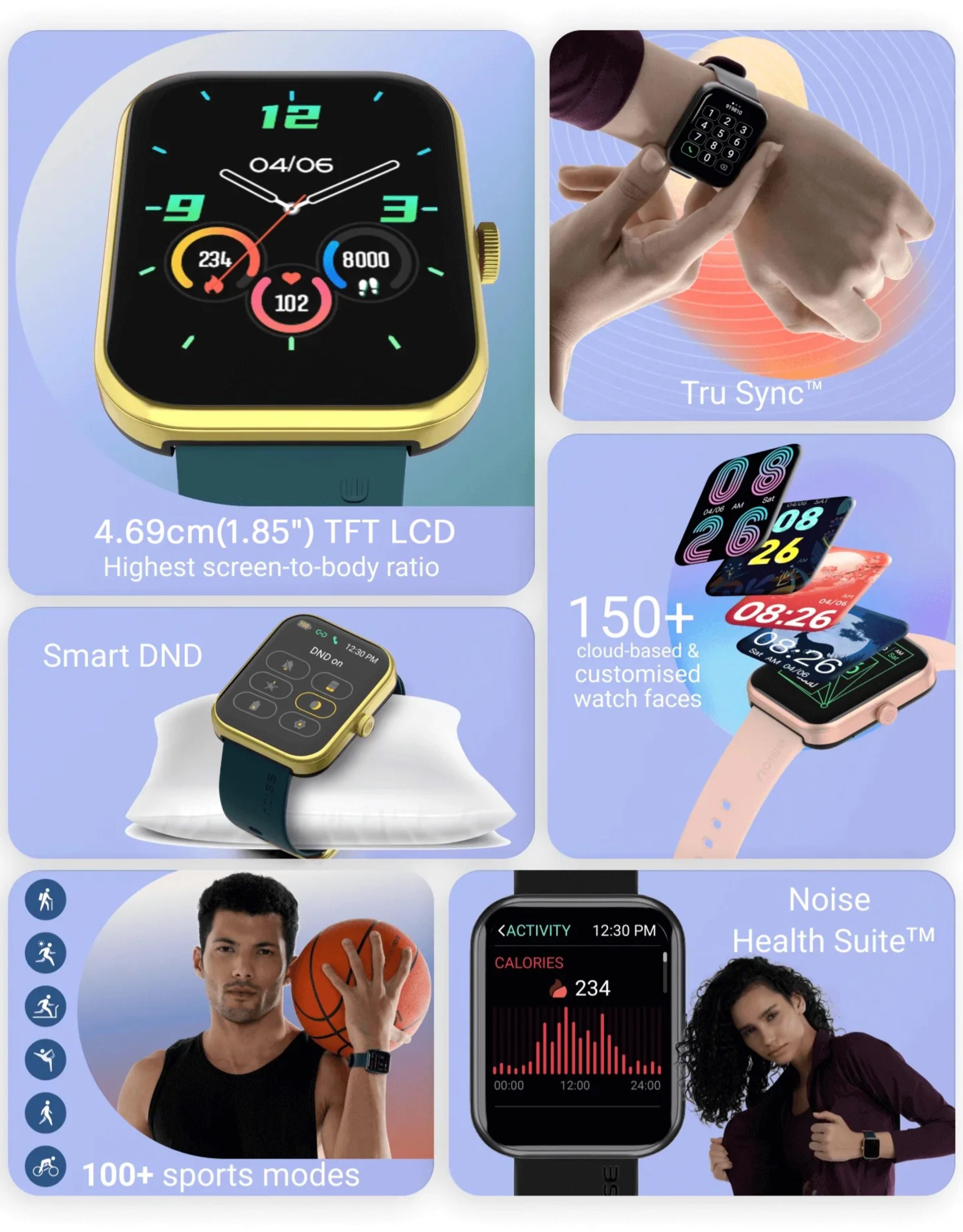 Noise ColorFit Pulse 2 Max Smart Watch