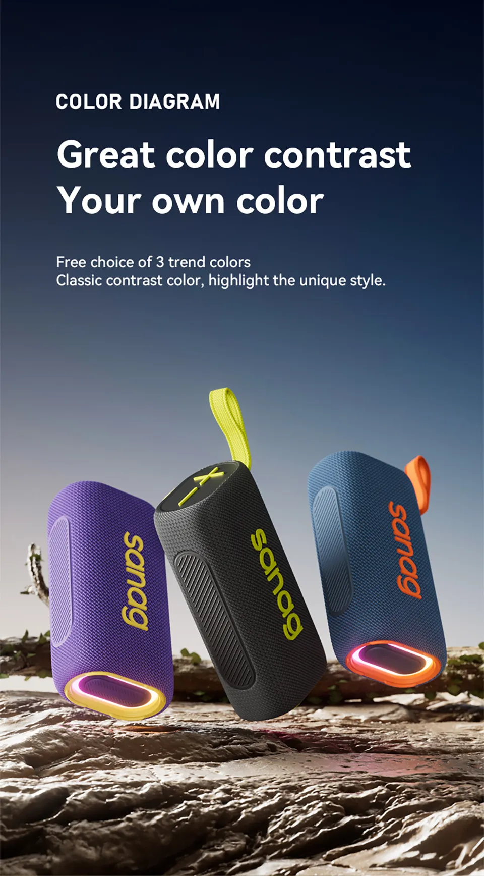 Sanag M30S Pro Bluetooth Speaker 