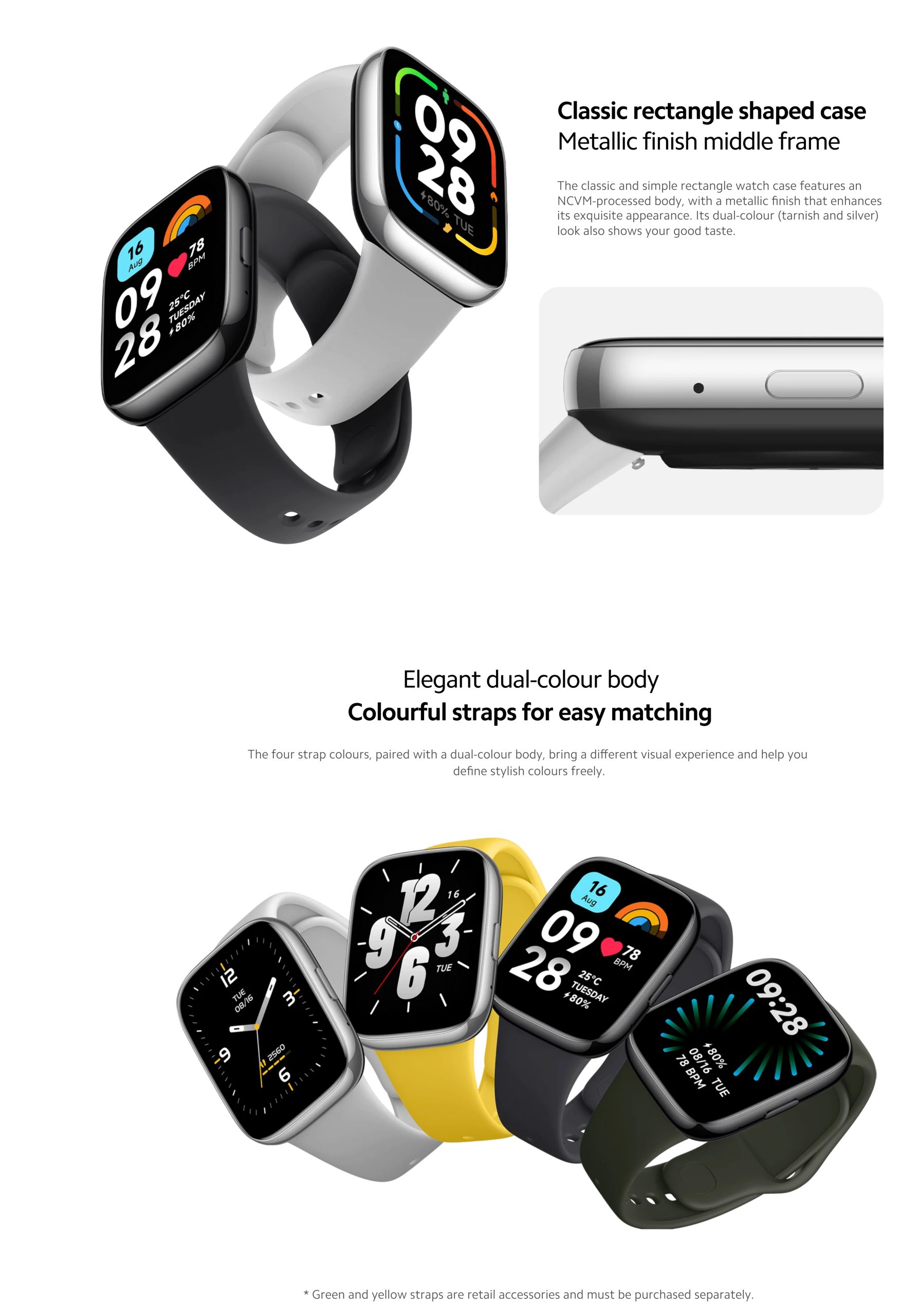 XIOAMI Redmi Watch 3 Active Smart Watch