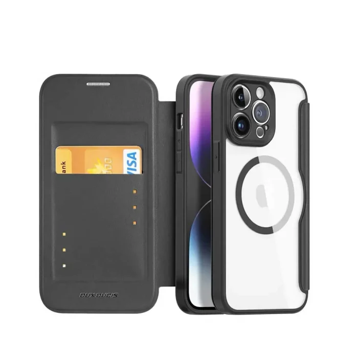 DUX DUCIS Skin X Pro MagSafe Flip Wallet Case for iPhone 14 Pro / 14 Pro Max