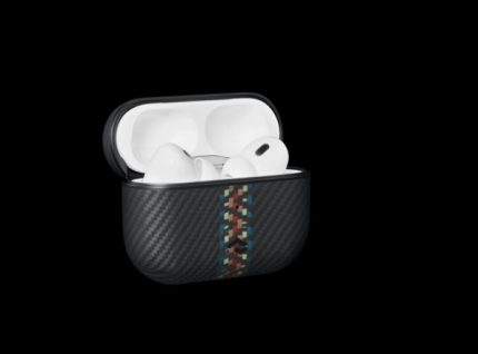 PITAKA MagEZ Protective Case for AirPods Pro 2 – 600D Rhapsody