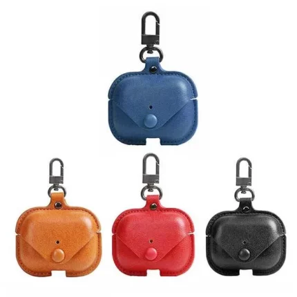 COTEetCI Magnet Leather PU Case with Hook AirPods Pro 2
