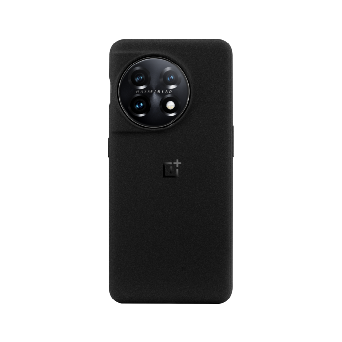 OnePlus 11 5G Sandstone Bumper Case -Black