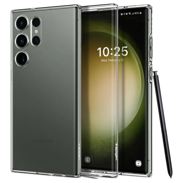 Spigen Liquid Crystal Clear Protective Case for Galaxy S23 Ultra