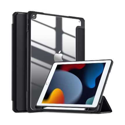 UGREEN LP567 Classy Clear Protective Case with Pencil Slot for iPad 10.2 inch(2019 / 2020 / 2021 / 2022)