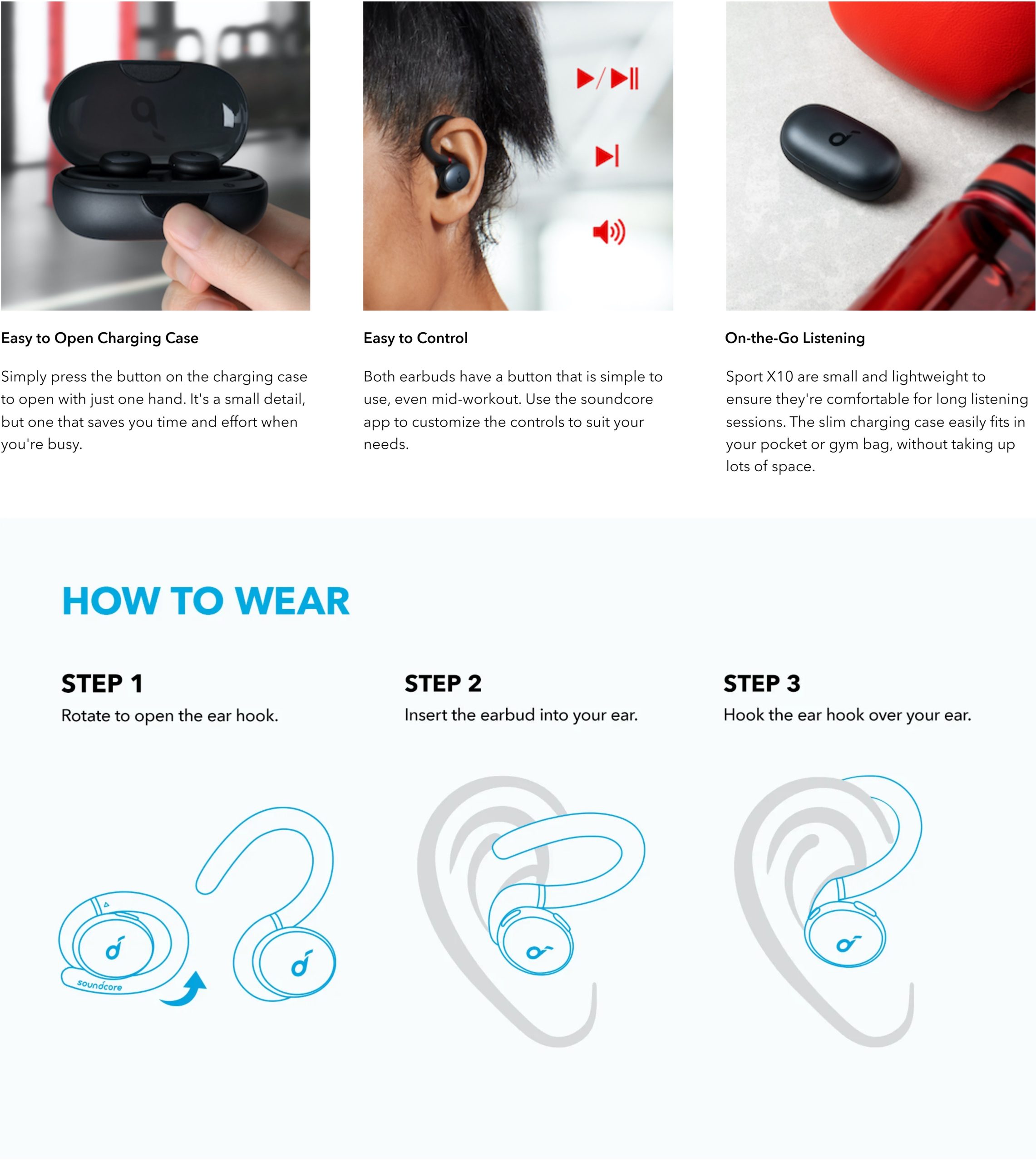 Anker Soundcore Sport X10 True Wireless Sport Earbuds