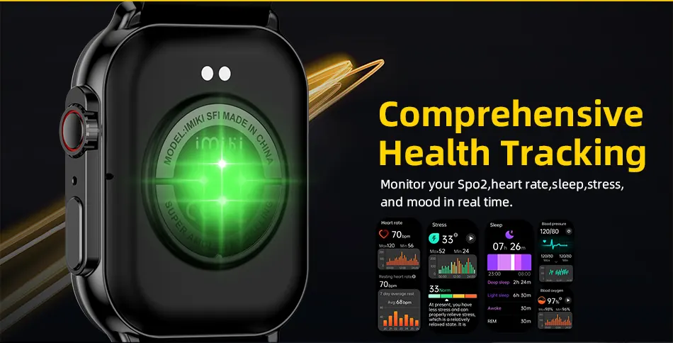 Imilab IMIKI SF1 Bluetooth Calling Smart Watch