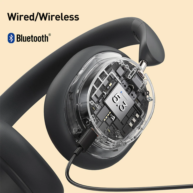 Baseus Bowie D05 Foldable Wireless HiFi Stereo Music Headphone