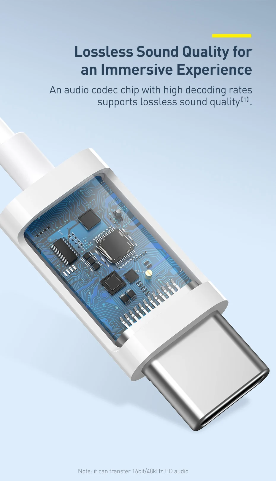 Baseus Encok C17 Type-C lateral in-ear Wired Earphone
