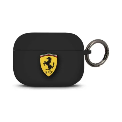 Scuderia Ferrari Silicone Protective Case for AirPods 3 with Keychain Ring