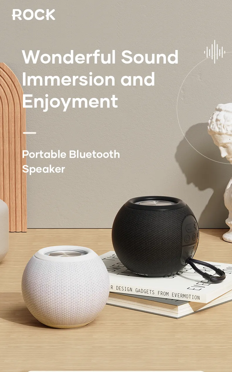 ROCK S55 Fabric Art Bluetooth Speaker