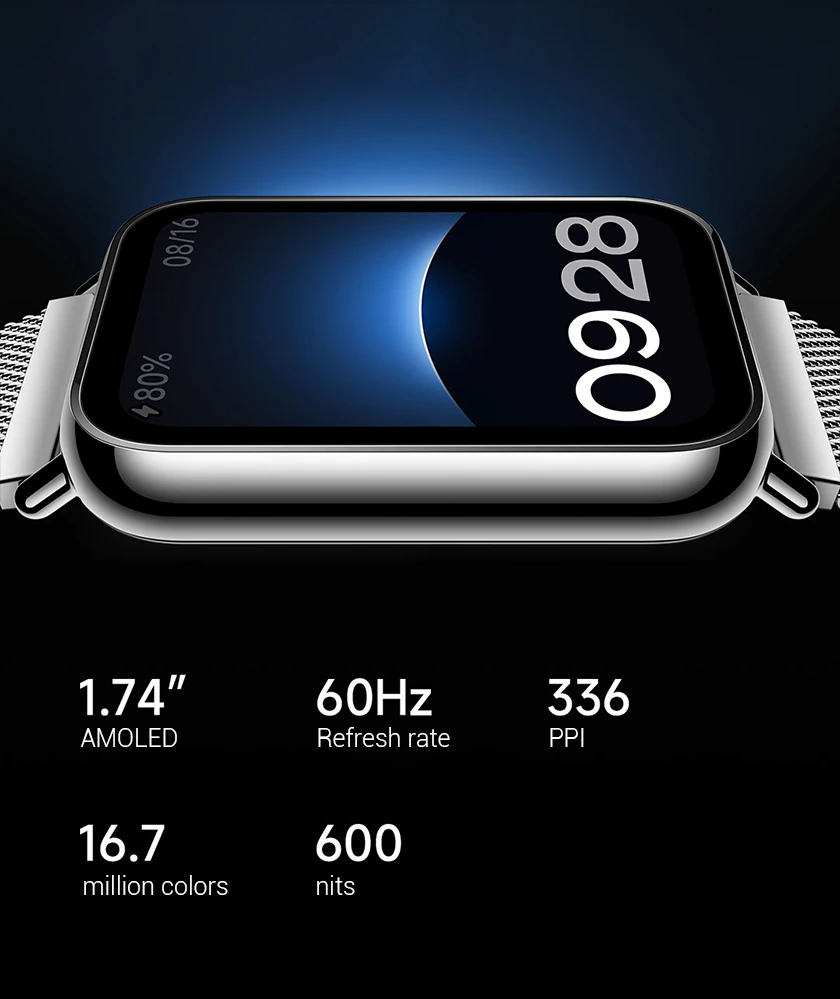 Xiaomi Smart Band 8 Pro With 60Hz Display