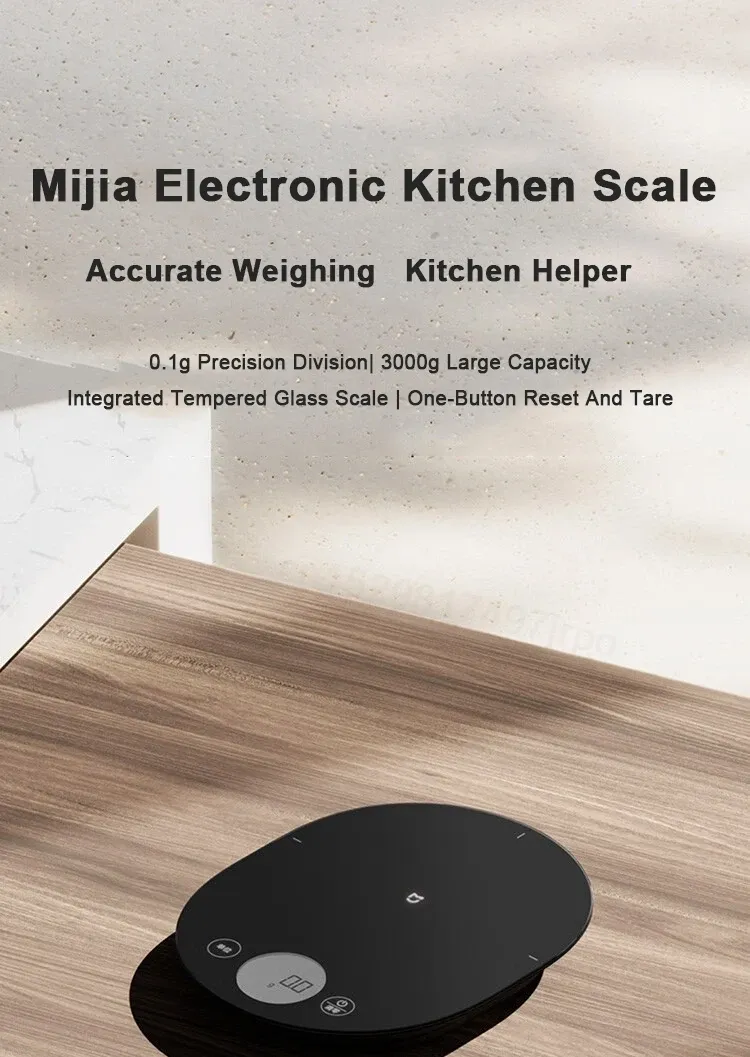 Mijia Kitchen Scale KGJ001T High Precision Digital Scale