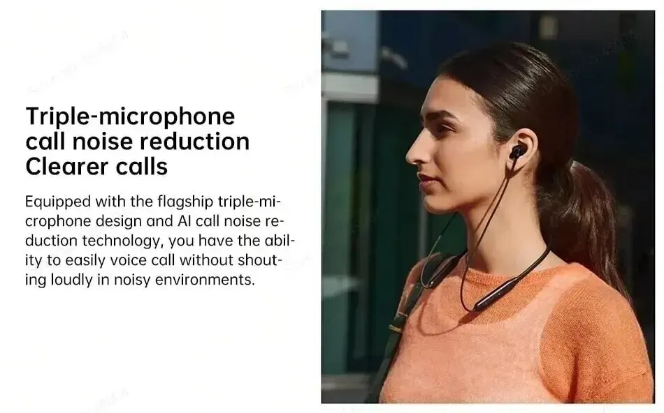 OPPO Enco M33 Wireless Earphone 45dB Active Noise Canceling