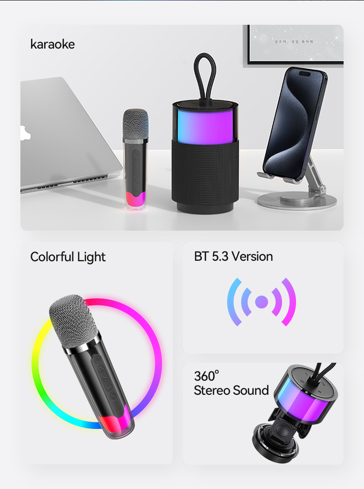 USAMS US-YX013 YIN Series Wireless Speaker With Microphone